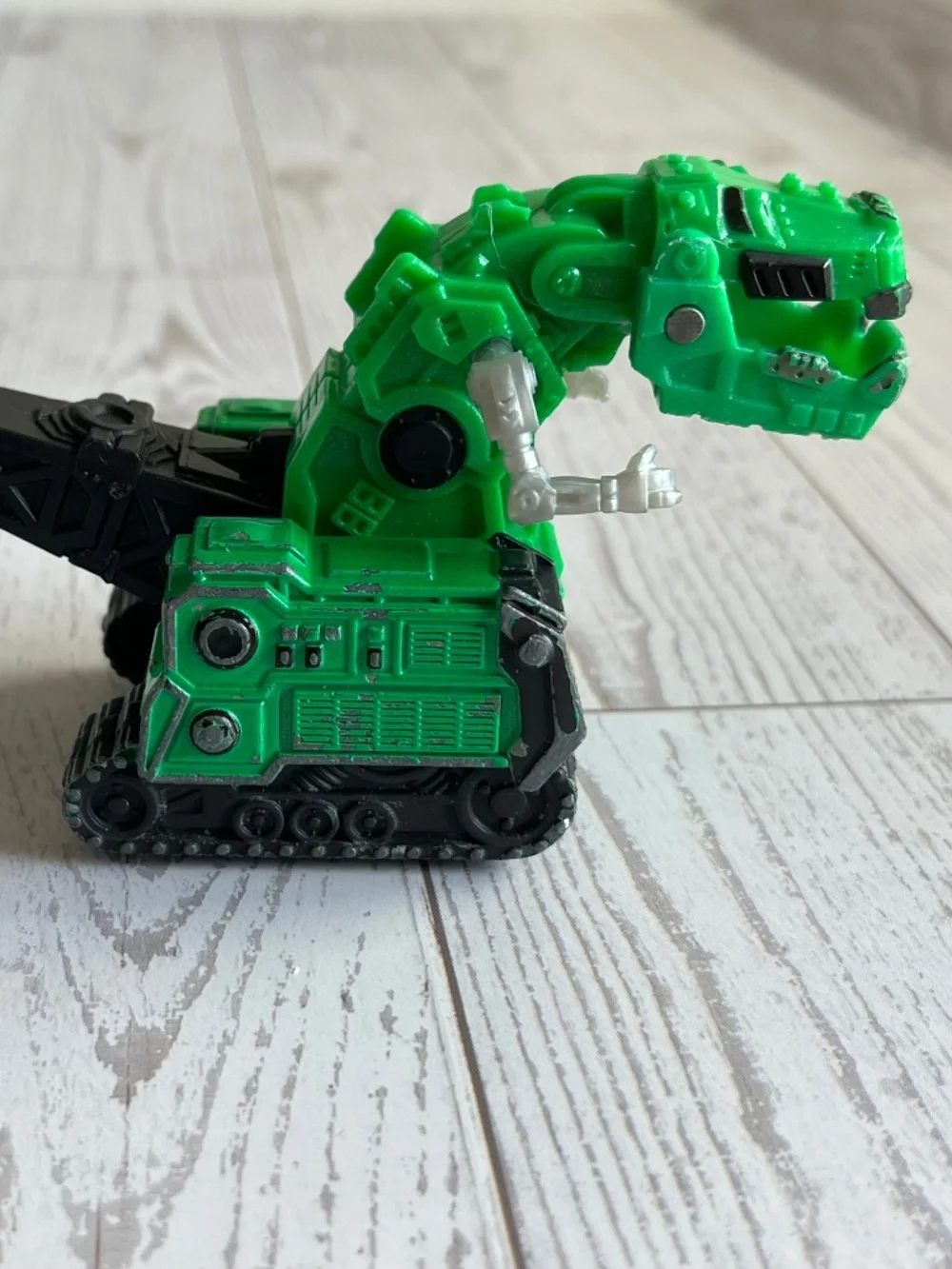 Dinotrux Diecast Green Tyrux Ty Rux Rare Dino Truck Dinosaur